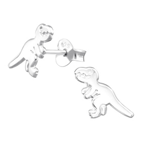 Dinosaurier Kinder Ohrringe 925 Silber