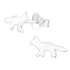 Fuchs Kinder Ohrringe 925 Silber