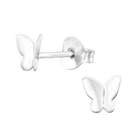 Schmetterling Kinder Ohrringe 925 Silber