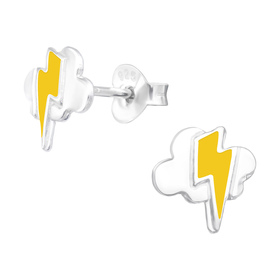 Blitz Kinder Ohrringe 925 Silber