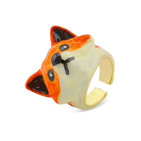 Auf dem Bild zu sehen sind Damen Ringe mit Fuchs aus...