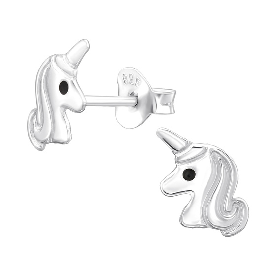 Einhorn Kinder Ohrringe 925 Silber