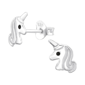 Einhorn Kinder Ohrringe 925 Silber