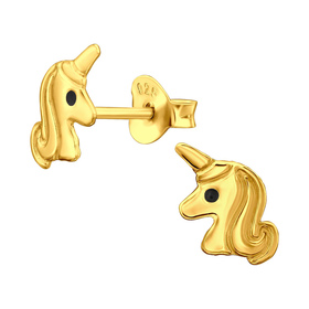 Einhorn Kinder Ohrringe 925 Silber