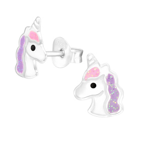Einhorn Kinder Ohrringe 925 Silber