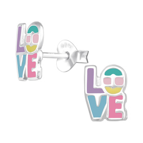 Love Kinder Ohrringe 925 Silber
