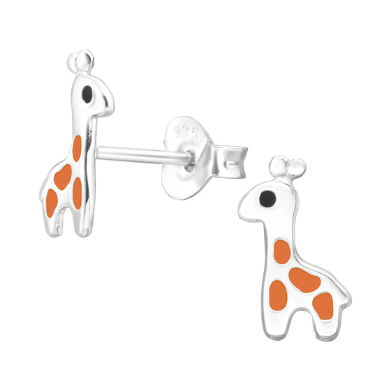 Giraffe Kinder Ohrringe 925 Silber