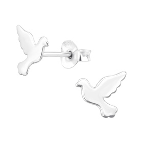 Vogel Kinder Ohrringe 925 Silber