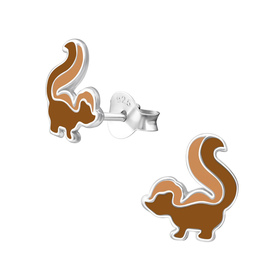 Auf dem Bild zu sehen sind Kinder Ohrringe Eichhörnchen...