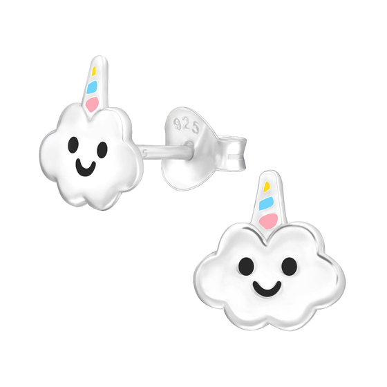 Wolke Kinder Ohrringe 925 Silber