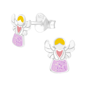 Engel Kinder Ohrringe 925 Silber