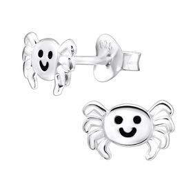 Krabbe Kinder Ohrringe 925 Silber