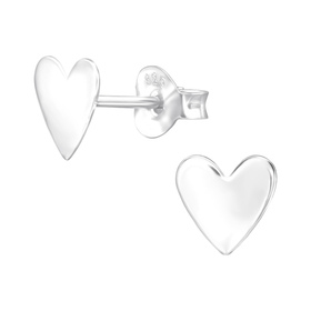 Herz Kinder Ohrringe 925 Silber