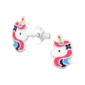 Einhorn Kinder Ohrringe 925 Silber