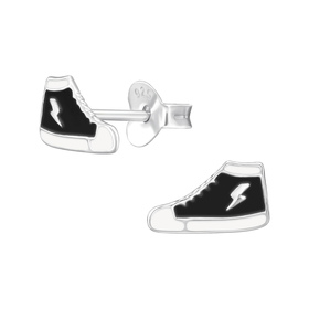 Turnschuh Kinder Ohrringe 925 Silber