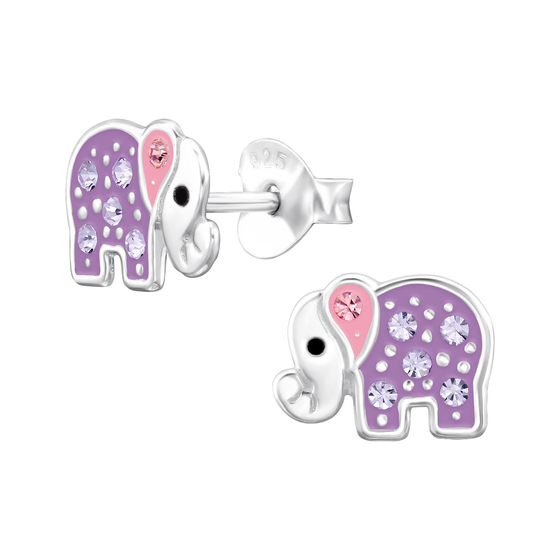 Elefant Kinder Ohrringe 925 Silber