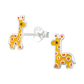 Giraffe Kinder Ohrringe 925 Silber