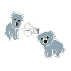 Koala Kinder Ohrringe 925 Silber