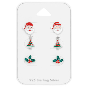 Weihnachten Kinder Schmuckset 925 Silber