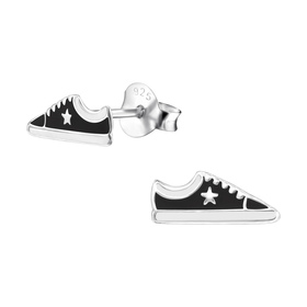 Sneaker Kinder Ohrringe 925 Silber