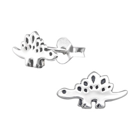 Dinosaurier Kinder Ohrringe 925 Silber
