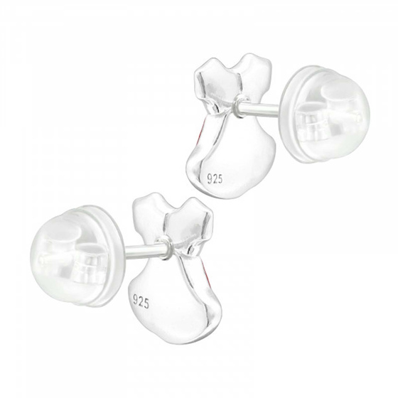 Glocken Kinder Premium Ohrringe 925 Silber