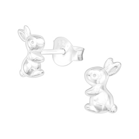 Hase Kinder Ohrringe 925 Silber