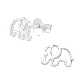 Elefant Kinder Ohrringe 925 Silber