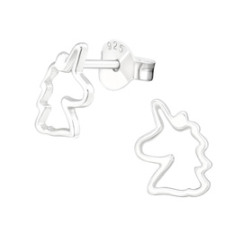 Einhorn Kinder Ohrringe 925 Silber