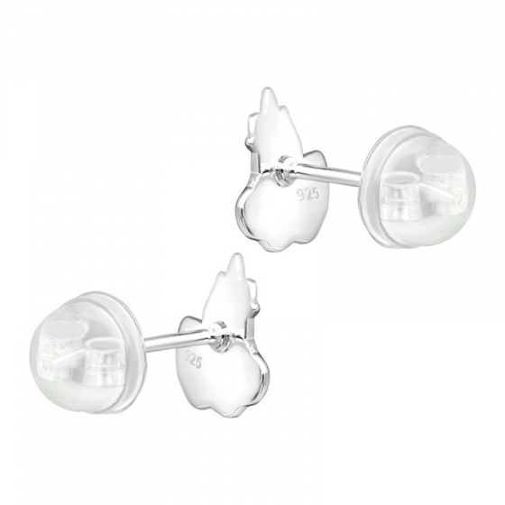Einhorn Kinder Premium Ohrringe 925 Silber