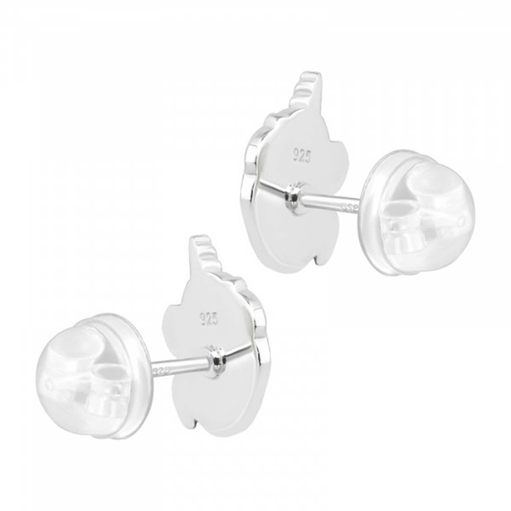 Einhorn Kinder Premium Ohrringe 925 Silber