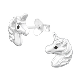 Einhorn Kinder Ohrringe 925 Silber