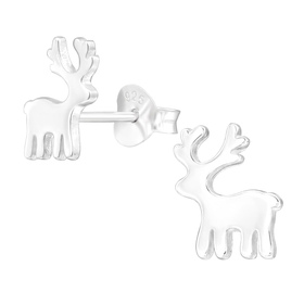 Rentier Kinder Ohrringe 925 Silber