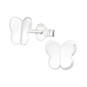 Schmetterling Kinder Ohrringe 925 Silber