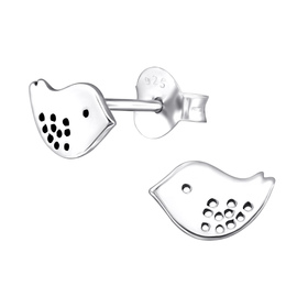 Vogel Kinder Ohrringe 925 Silber