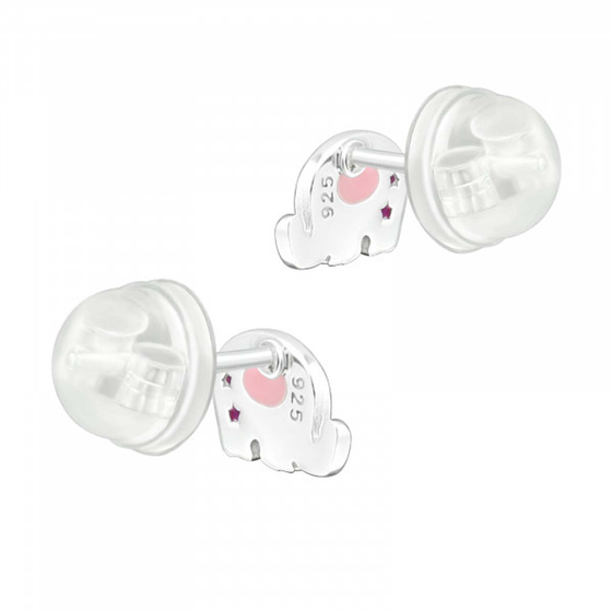 Elefant Kinder Premium Ohrringe 925 Silber