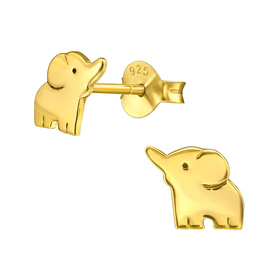 Elefant Kinder Ohrringe 925 Silber