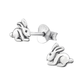 Hase Kinder Ohrringe 925 Silber