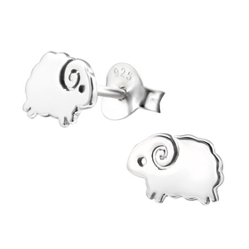 Schaf Kinder Ohrringe 925 Silber