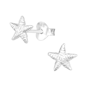 Seestern Kinder Ohrringe 925 Silber