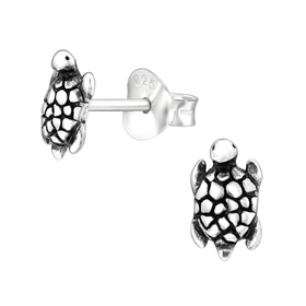 Schildkr�te Kinder Ohrringe 925 Silber
