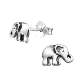 Elefant Kinder Ohrringe 925 Silber