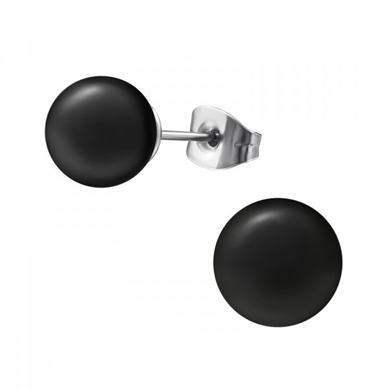 Synthetische Perle Kinder Ohrringe Chirurgenstahl