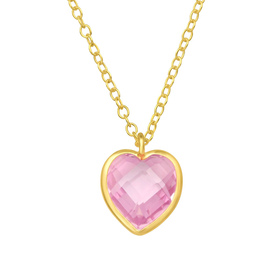 Herzen Kinder Halskette 925 Silber