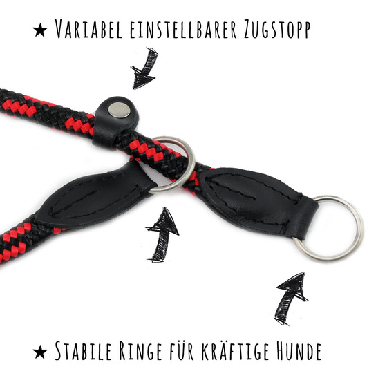 Zugstopp Hundehalsband aus Nylon