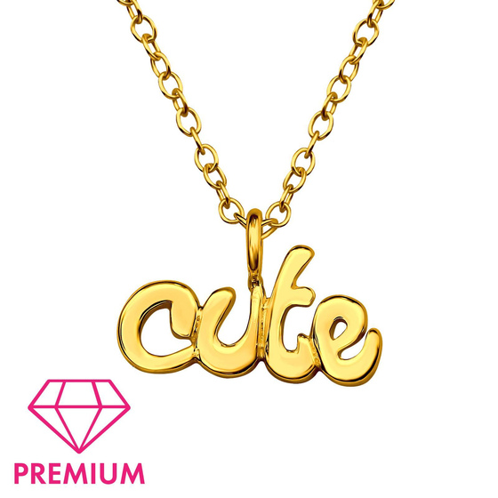 Cute Kinder Premium Halskette 925 Silber