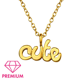 Cute Kinder Premium Halskette 925 Silber