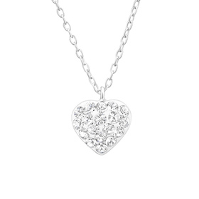 Herz Kinder Halskette 925 Silber