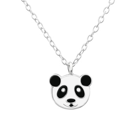 Panda Kinder Halskette 925 Silber