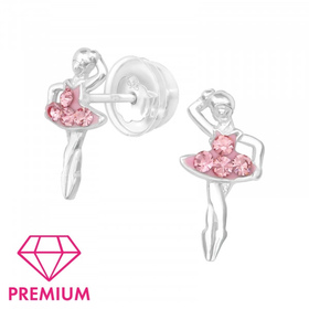 Auf dem Bild zu sehen sind Kinder Ohrringe Ballerina...